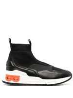 Ferragamo baskets montantes Cosma Sock - Noir - thumbnail