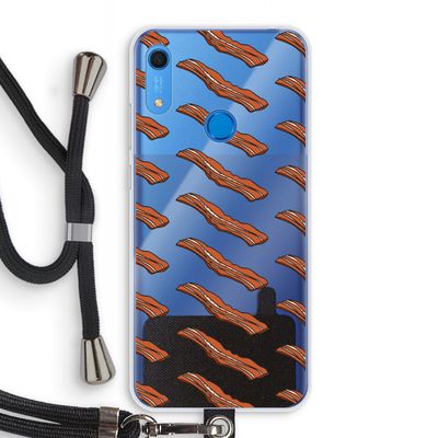 Bacon to my eggs #2: Huawei Y6s Transparant Hoesje met koord