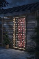 Konstsmide Lichtgordijn voor buiten - 208 LED&apos;s - 1 meter