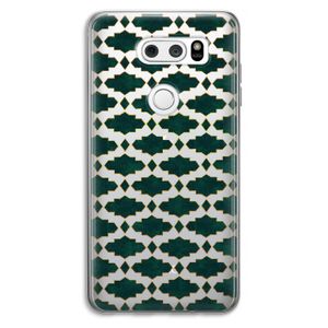 Moroccan tiles: LG V30 Transparant Hoesje