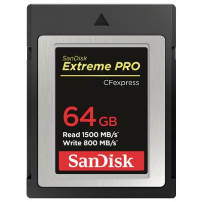 SanDisk Extreme Pro CFexpress® CFexpress-kaart Retail 64 GB