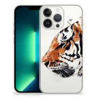Smartphone hoesje iPhone 13 Pro Max Watercolor Tiger