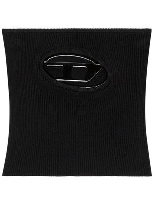 Diesel haut bandeau M-Clarksville-A à plaque logo - Noir