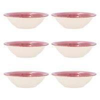 Kom Quid Vita Roze Keramisch 6 Stuks (18 cm)
