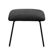 Hocker Dicky - antraciet - 41,5x45x41 cm