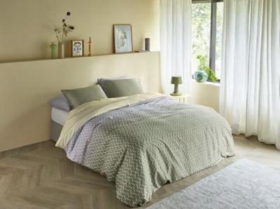 Beddinghouse Beddinghouse Dekbedovertrek Archer Groen 200x200/220 cm