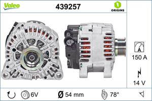 Valeo Alternator/Dynamo 439257