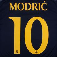 Modrić 10 (Officiële Madrid Away Bedrukking 2023-2024)