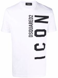 DSQUARED2 t-shirt à logo imprimé - Blanc