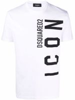 DSQUARED2 t-shirt à logo imprimé - Blanc