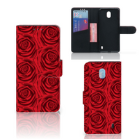 Nokia 1 Plus Hoesje Red Roses