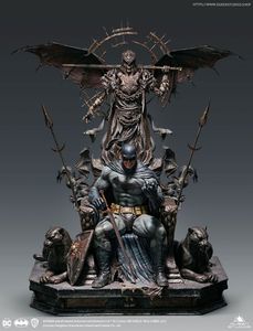 DC Comics Statue 1/4 Batman on Throne 75 cm