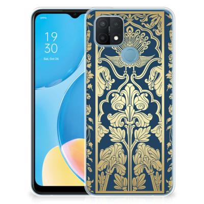 OPPO A15 | TPU Case | Beige Flowers