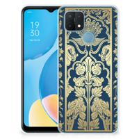OPPO A15 | TPU Case | Beige Flowers