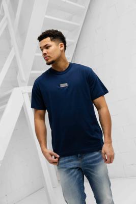 Versace Jeans Couture Plate Logo T-Shirt Heren Donkerblauw - Maat L - Kleur: Donkerblauw | Soccerfanshop