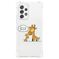 Samsung Galaxy A53 5G Stevig | Bumper Hoesje | Giraffe
