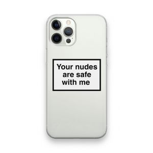 Safe with me: iPhone 12 Pro Transparant Hoesje