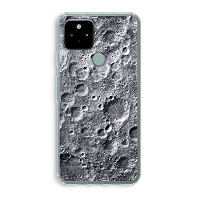 Maanlandschap: Google Pixel 5 Transparant Hoesje