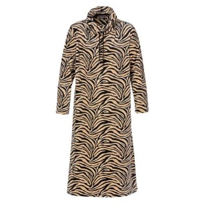 Trofe Zebra Velvetfleece Dress * Actie *