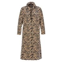 Trofe Zebra Velvetfleece Dress - thumbnail