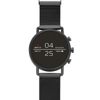 Horlogeband Skagen SKT5109 Mesh/Milanees Zwart 20mm