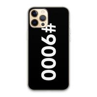 #9000: iPhone 13 Pro Max Transparant Hoesje #9000: iPhone 13 Pro Max Transparant Hoesje