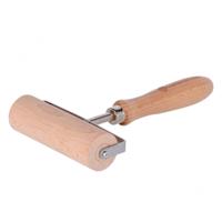 Deegroller voor gebak en pizza met een mini-rol 110 mm lang