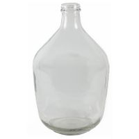 Countryfield vaas - helder transparant - glas - XL fles - D23 x H38 cm   -