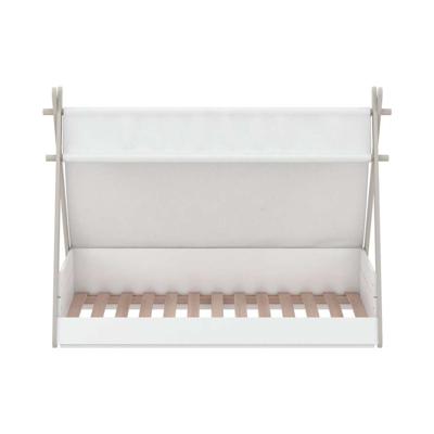Leen Bakker - Anytime Peuterbed Totem - 70x140 Cm - MDF - Wit - 159.5x95.6x107.7 Cm
