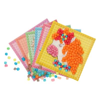 Playmais mosaic kaarten versieren dream pony