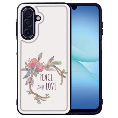 Beschermhoes Samsung Galaxy A17 Boho Tekst