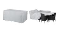 Afdekhoes Tuinset Zitset Zilver 308x138x89cm