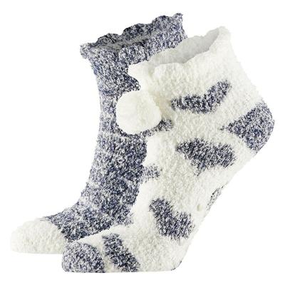 Apollo bedsokken / huissokken - dames - 2-pack - grijs/wit - one size - Slaapsokken - Slofsokken Apollo bedsokken / huissokken - dames - 2-pack - grijs/wit - one size - Slaapsokken - Slofsokken