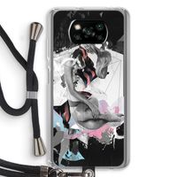 Camouflage de sommeil: Xiaomi Poco X3 Pro Transparant Hoesje met koord