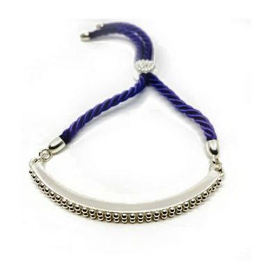 Panarea BS19PL2MO Zilverkleurig Paars Verstelbaar Dames armband