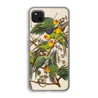 Carolinaparkiet: Google Pixel 4a Transparant Hoesje