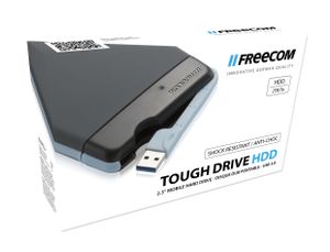 Freecom Tough Drive externe harde schijf 2 TB 5400 RPM 2.5" USB Type-A 3.2 Gen 1 (3.1 Gen 1) Grijs