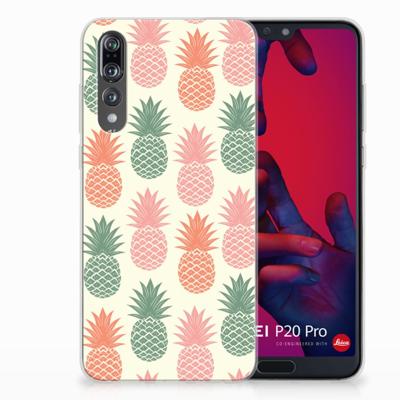 Huawei P20 Pro | Siliconen Case | Ananas