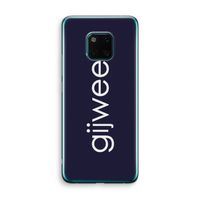 Gijweet: Huawei Mate 20 Pro Transparant Hoesje Gijweet: Huawei Mate 20 Pro Transparant Hoesje