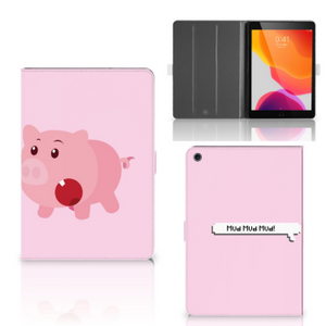 iPad 10.2 2019 | iPad 10.2 2020 | 10.2 2021 Hippe Tablet Hoes Pig Mud