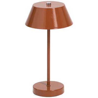 2e Halve Prijs Leen Bakker - Bureaulamp Milton G9 - 30x15x15 Cm - Metaal - Rood