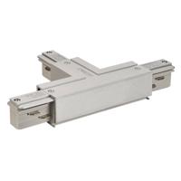 SLV 3-faseT-Connector 2 aarde links grijs - 145634