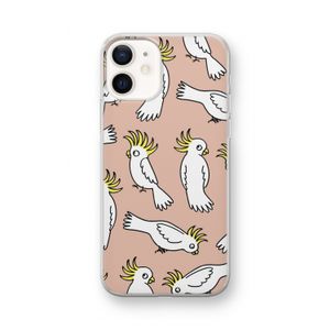Papegaai: iPhone 12 mini Transparant Hoesje