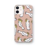 Papegaai: iPhone 12 mini Transparant Hoesje