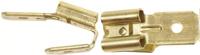 HELLA Connector 2-gang 100st blank 6,3x0,8mm