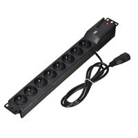 LESTAR 1966004970 power uitbreiding 1,5 m 230 AC-uitgang(en) Binnen Zwart