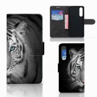 Huawei P30 | Telefoonhoesje | Met pasjeshouder | Tijger