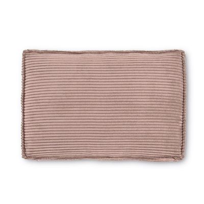 Kave Home Kussen 'Blok' Rib, 40 x 60cm, kleur Roze Kave Home Kussen 'Blok' Rib, 40 x 60cm, kleur Roze