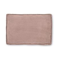 Kave Home Kussen 'Blok' Rib, 40 x 60cm, kleur Roze Kave Home Kussen 'Blok' Rib, 40 x 60cm, kleur Roze