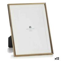 Fotolijsten Gift Decor Gouden Kristal Staal (12 Stuks)